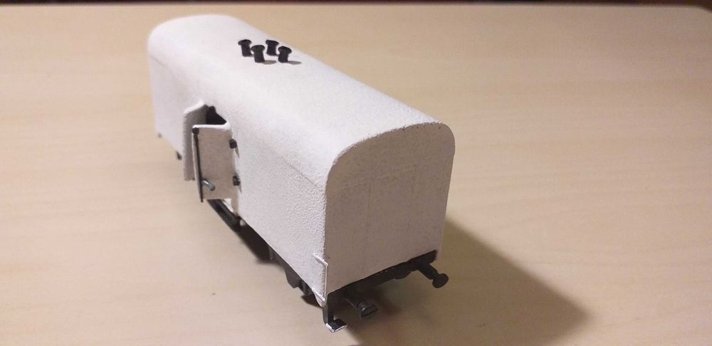 Wagon Lodownia Chłodnia  skala H0 1:87