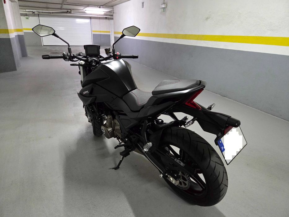 QJMotor SRK700, 2024, 1000km, 35KW/cartaA2-deslimitada,garantia total até 02/2030