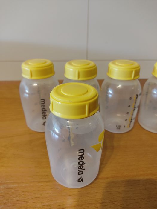 5 Biberões Medela 150ml