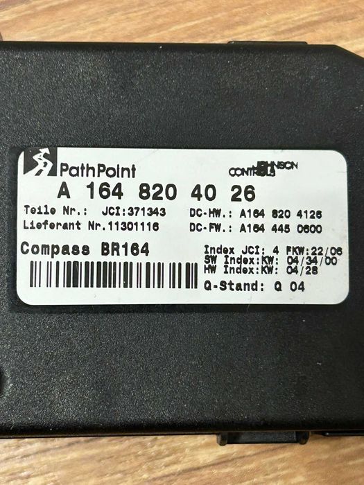 Moduł sterownik kompasu Mercedes ML W164 A16482.04026