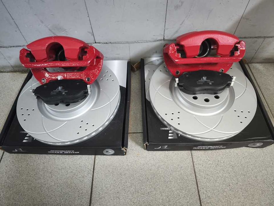 Передні тормоза суппорта 340мм mqb pq35 pq46 vw audi skoda seat