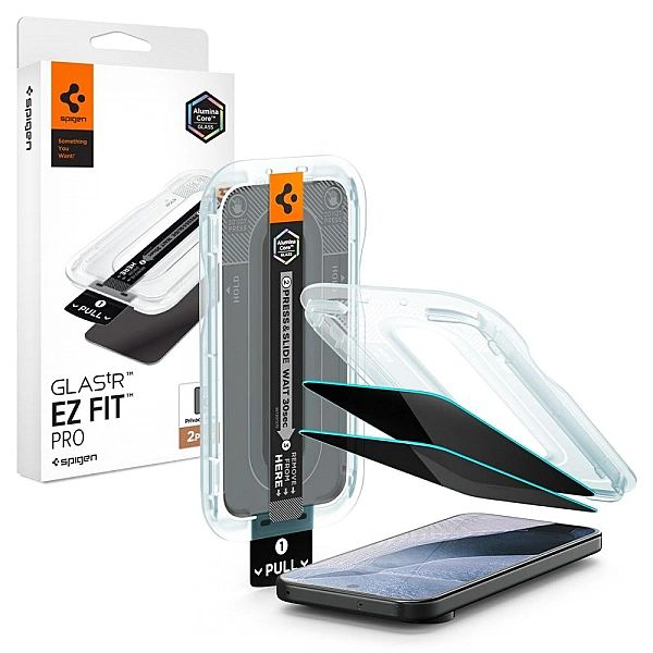 Szkło Prywatyzujące Spigen Glas.tr Ez Fit Pro Ac 2-Pack Google Pixel 9