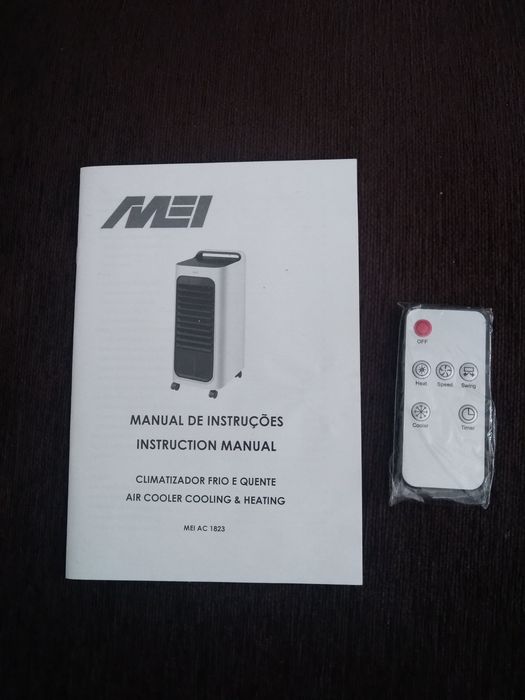 Climatizador MEI 4 em 1 – Quente, Frio e Purificador + Comando