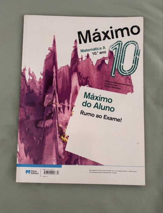 Caderno de atividades matemática A - máximo 10