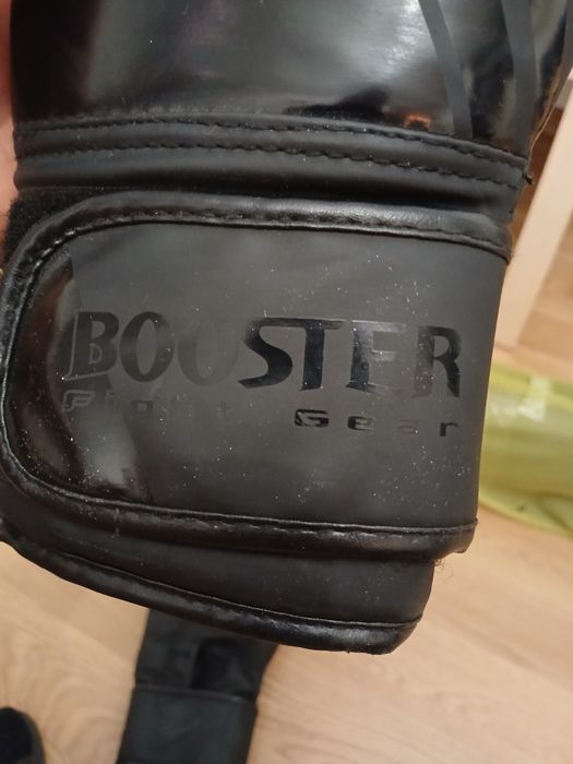 Komplet  zestaw kickboxing mma rekawice nagolenniki owijki