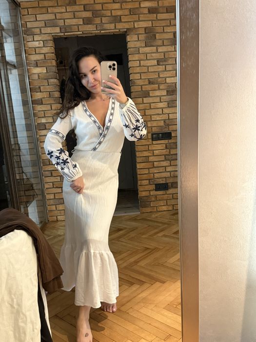 Сукня вишиванка натуральна