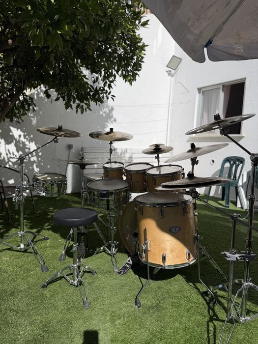 Pearl VBX – Bateria Profissional + Sabian HHX Evolution / Legacy