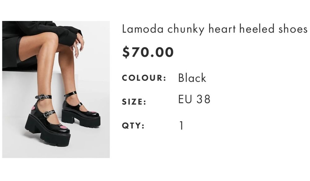 Туфлі LAMODA Rosey Love Chunky Mary Jane Shoes