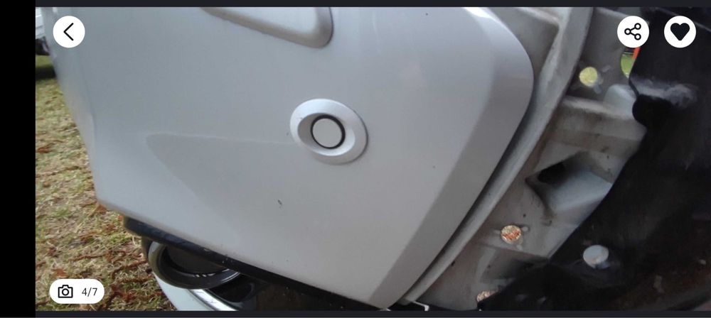 PDC czujniki parkowania przód Mitsubishi Outlander III lift