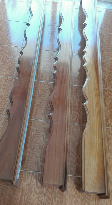 Sanefa para cortinados 100% madeira