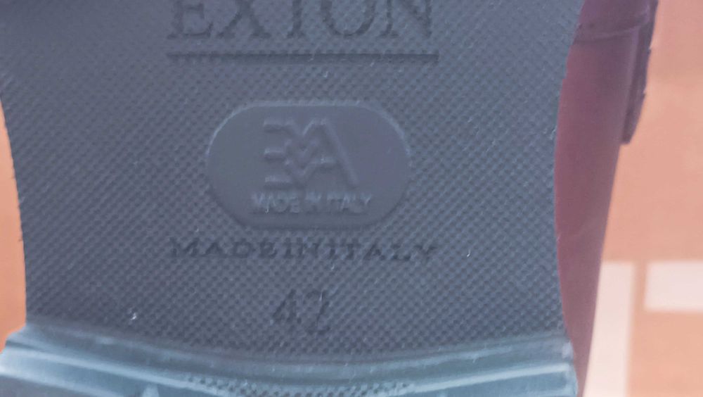 Нові Преміальні туфлі лофери EXTON.Made in Italy Р 42.27.5. см