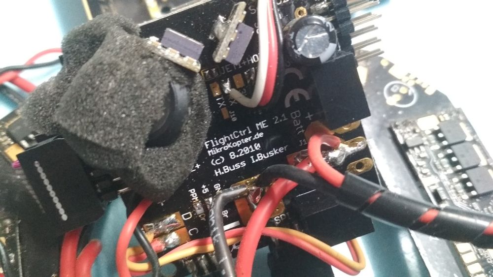 Mikrokopter controlo voo+ GPS + 6 variadores