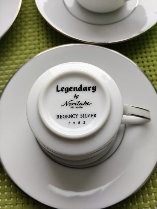 Набір Noritake,Regency Silver