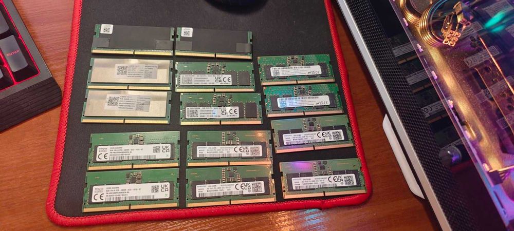 Оперативная память для ноутбука SO-Dimm DDR5 16Gb(2x8) 4800Mhz 5600Mhz