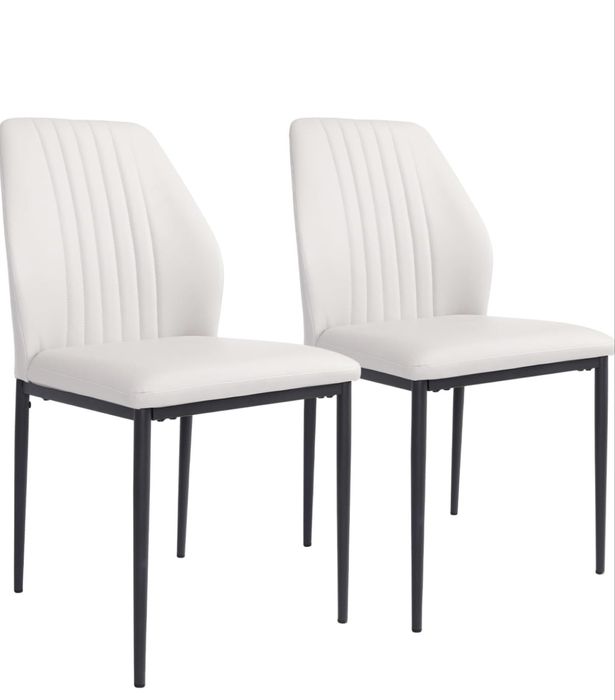 Conjunto cadeiras em pele - Novo