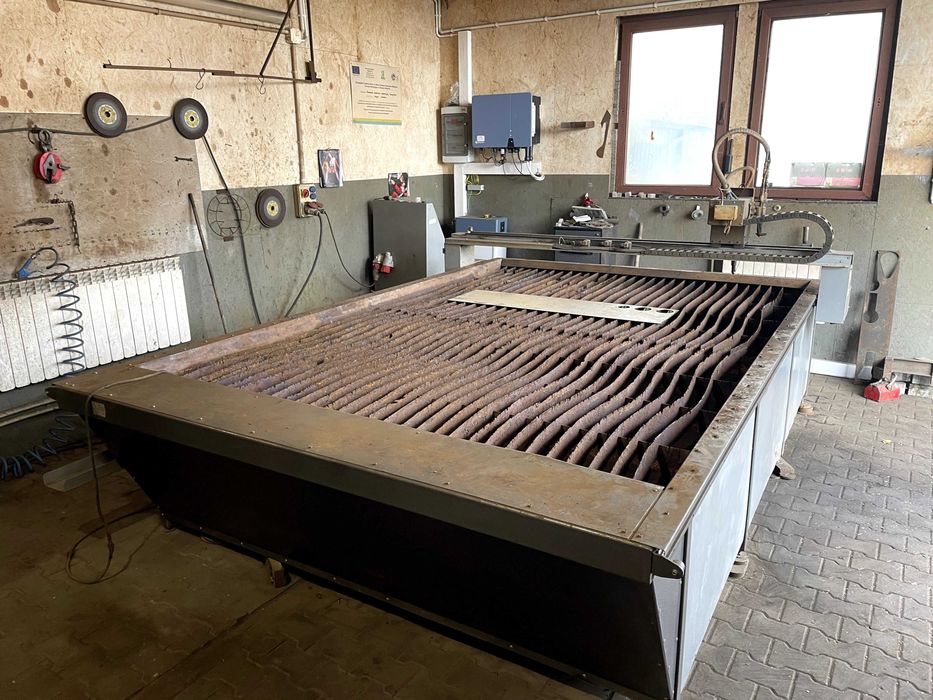Ploter Wypalarka Plazmowa Plazma Cnc Plazmowy Gazowy Elmach 3180 1700
