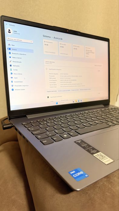 Portátil Lenovo i3 120GB SSD 8GB RAM