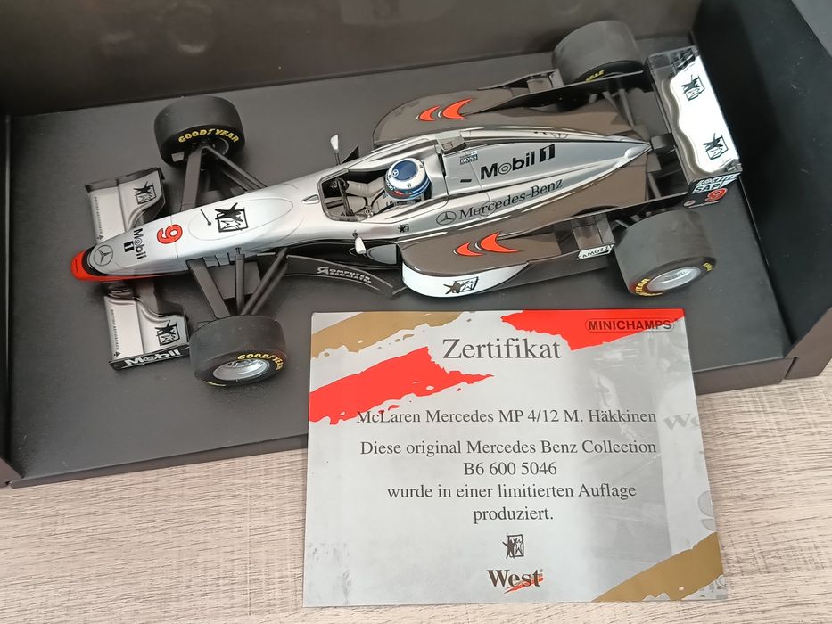 F1 1:18 McLaren MP4/12 Hakkinen Minichamps