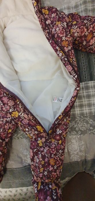 Детский комбинезон на флисе осень-весна