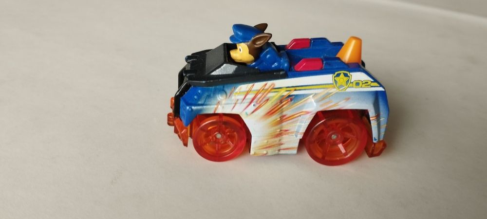 Mini veículo Patrulha Pata - carro metálico