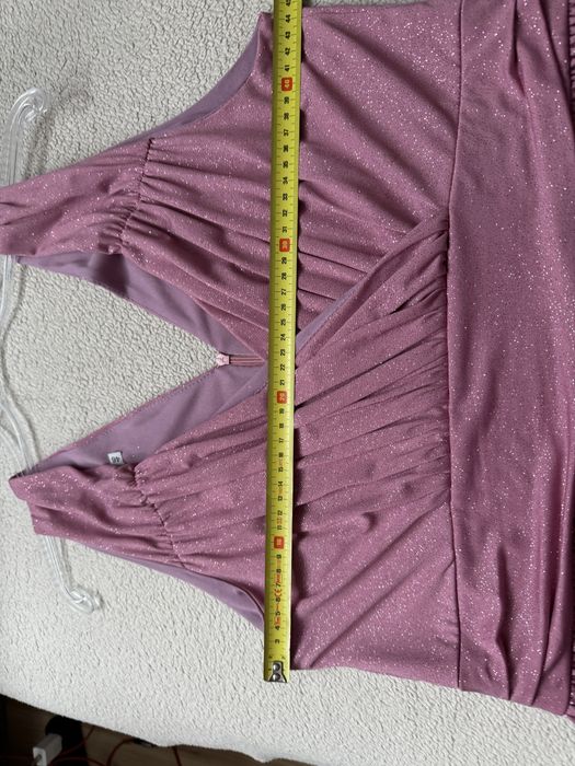 Nowa suknia sukienka wieczorowa brokatowa wesele Mon Cheri rozm. 44/46