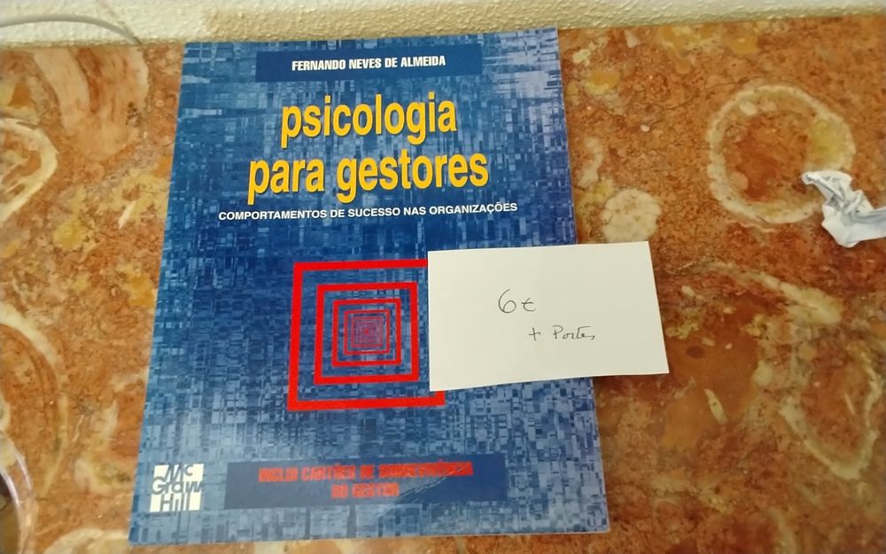 Livro "Psicologia para gestores"