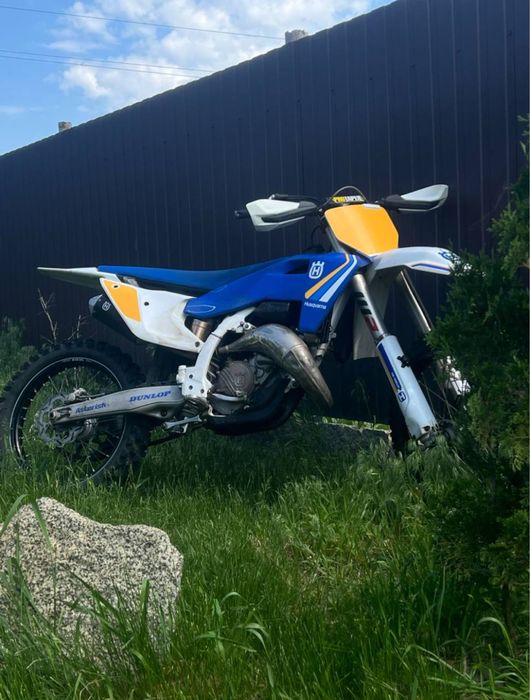 Husqvarna tc 125 2025 лімітірована версія Haritage