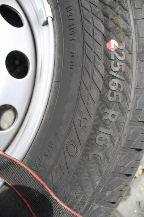 felgi stalowe z oponami renault master iii 3 6,5 x 16 et 66 225/65/16c