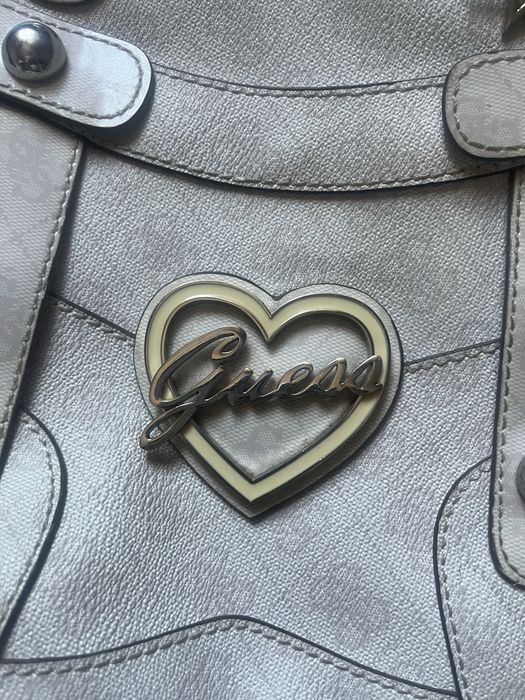 сумочка guess vintage з сердечком coquette