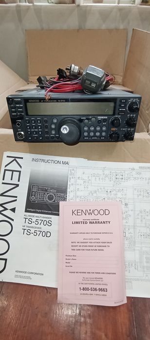 Трансивер KENWOOD TS-570S HF/50MHz для любительской радиосвязи
