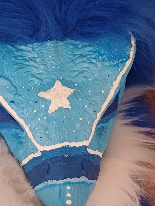 BARDZO PILNIE!!maska dino furry