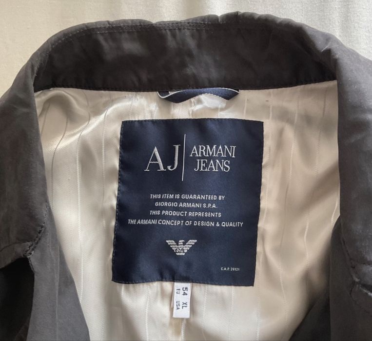 Casaco Armani Jeans clássico homem XL