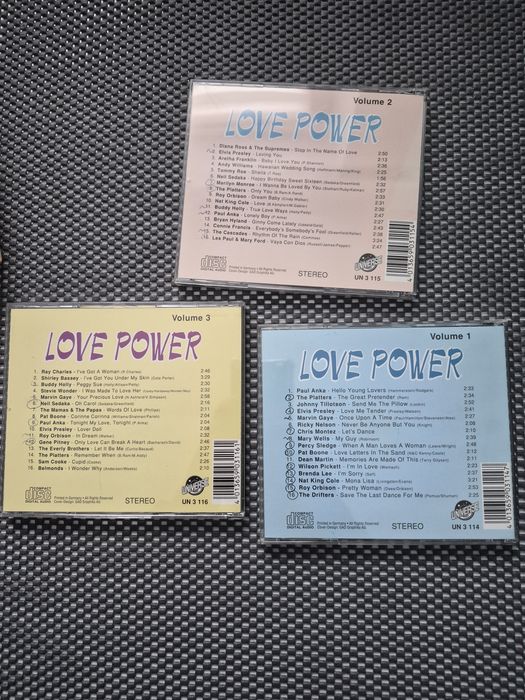 Love Power  zestaw 3 cd