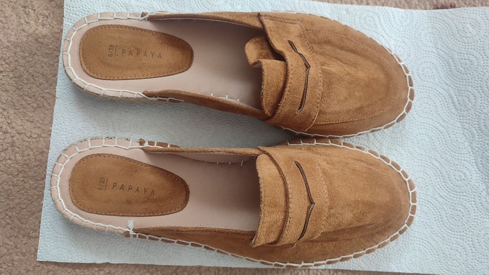 Nowe klapki-espadryle