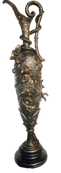 Grande ânfora em bronze de arte  (Puti Elê Hanap)- Séc.-XIX