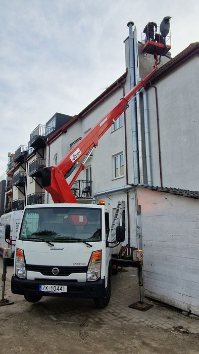 Podnośnik koszowy wynajem /   zwyżka do 27m