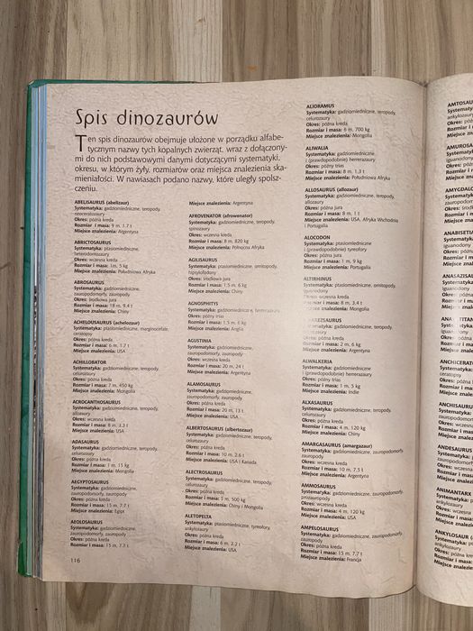 Atlas Świata Dinozaurów