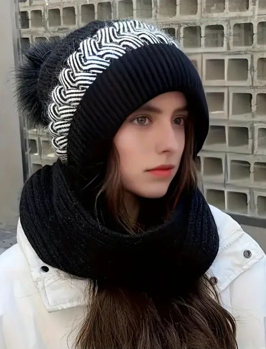 Шапка шарф-коміра