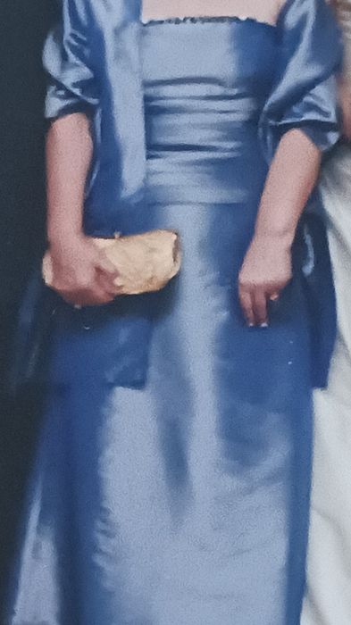 Vestido de cerimónia/38 e echarpe