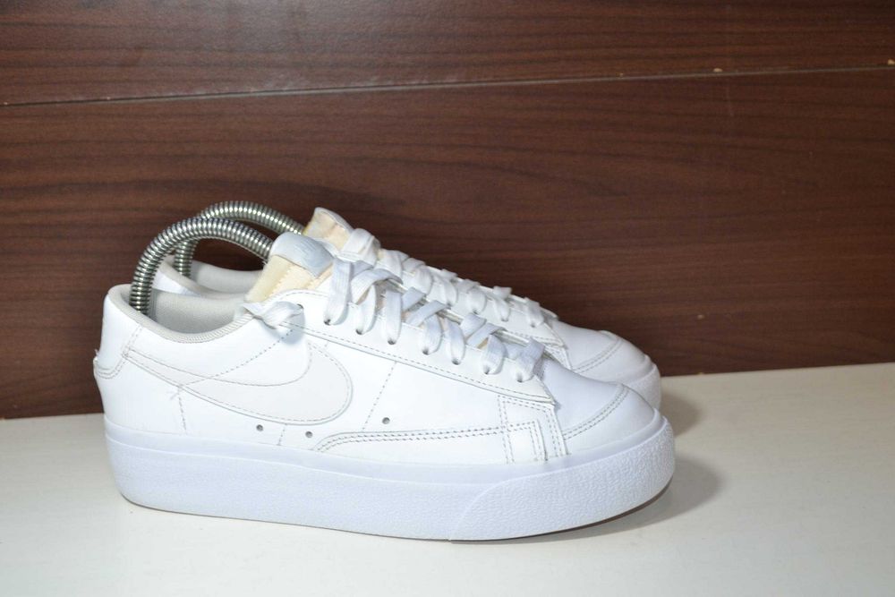 nike blazer low platform 38р кроссовки кожаные оригинал кеды