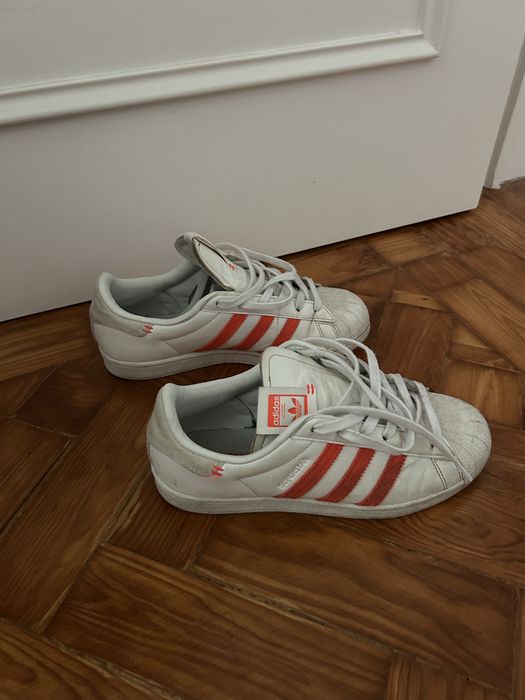 adidas superstar - tamanho 38 , 2/3