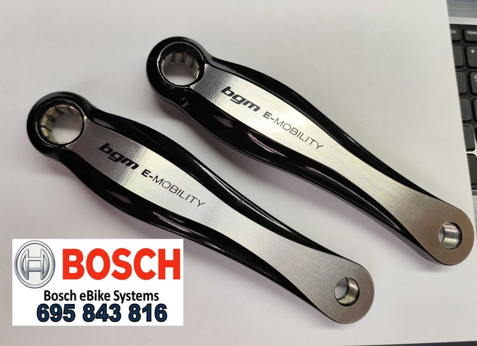 korba korby ramiona BERGAMONT 170mm bosch silnik elektryczny komplet prawa i lewa nowe autoryzowany serwis bosch