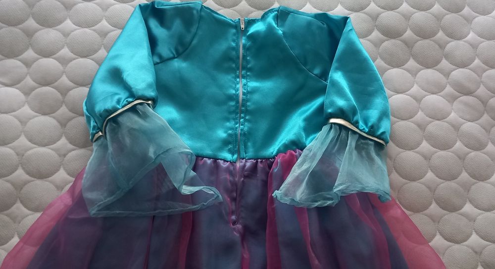 Vestido Fantasia mais o Gancho Tam 4 Anos mais os Sapatos Tam 29