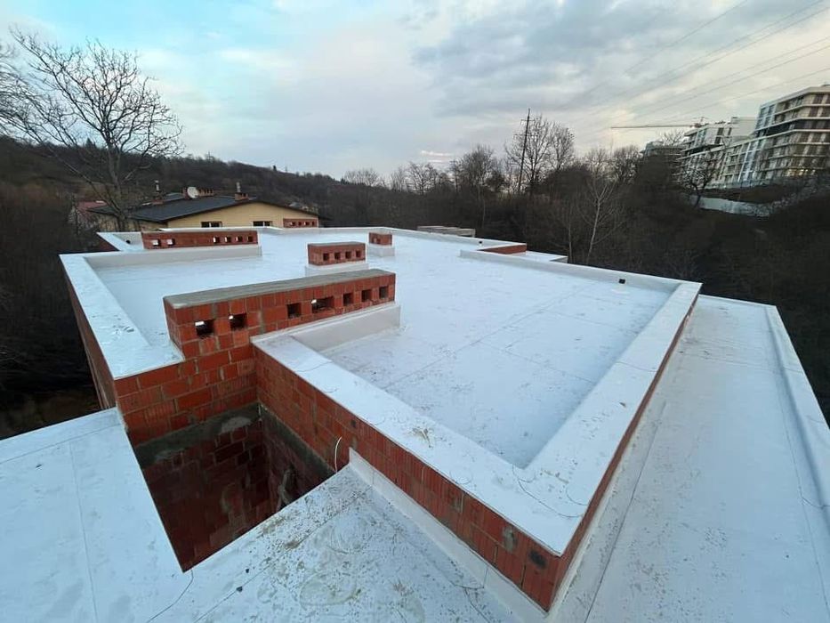 Монтаж ПВХ-Мембрани