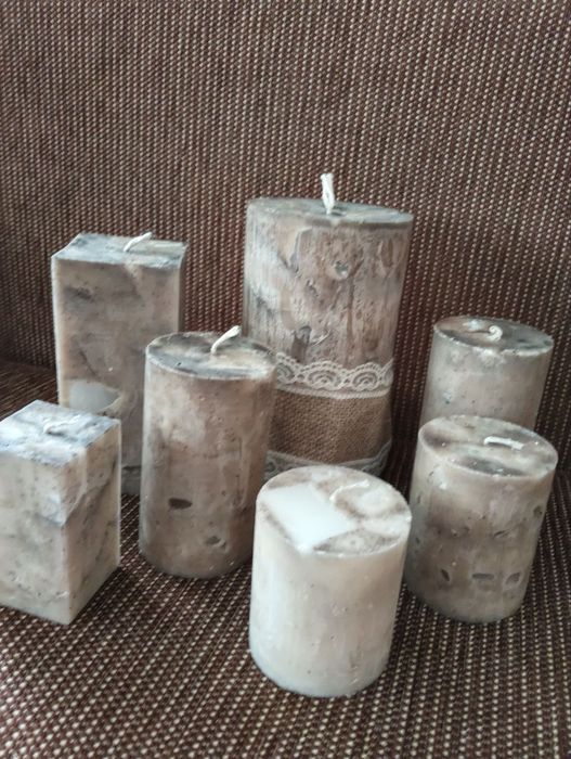 Свічки ручної роботи "Кава"