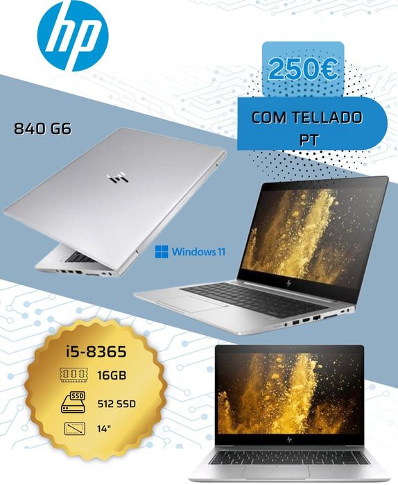 Portátil HP 840 G6