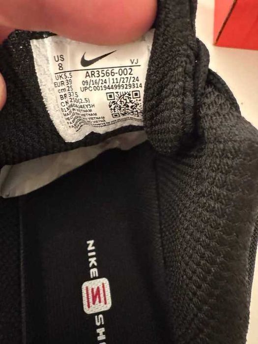 Butymęskie_Nike_Shox_TL_Black Glany R.39