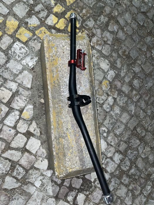 Vendo guiador e avanco para btt