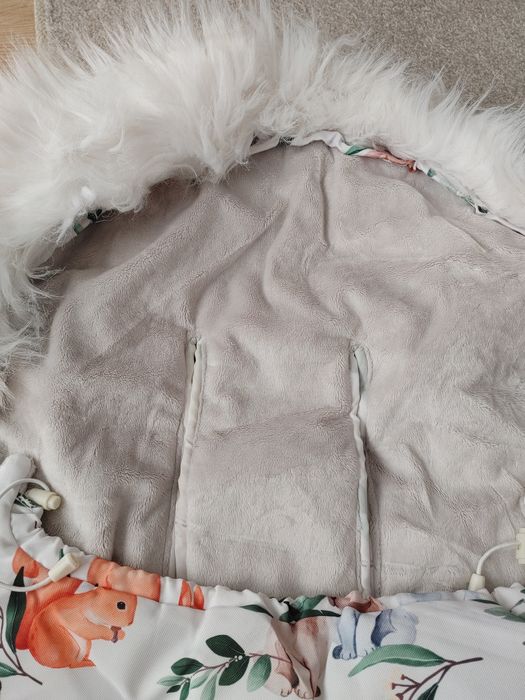 Śpiworek organizer mufka do wózka