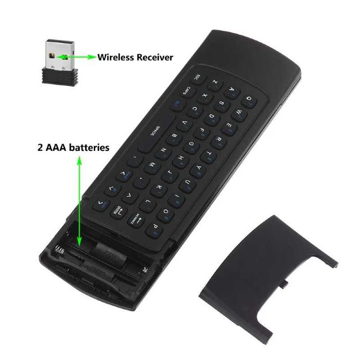 Comando universal duplo com teclado para Android Windows MacOS Linux Xbox
